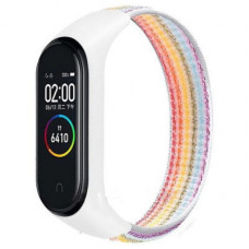 Ремінець до фітнес браслета BeCover Nylon Style для Xiaomi Mi Smart Band 7 Rainbow (707668)