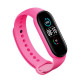 Ремінець до фітнес браслета BeCover Silicone для Xiaomi Mi Smart Band 5/6/7 Hot Pink (705556)