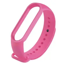 Ремінець до фітнес браслета BeCover Silicone для Xiaomi Mi Smart Band 5/6/7 Hot Pink (705556)