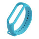 Ремінець до фітнес браслета BeCover Silicone для Xiaomi Mi Smart Band 5/6/7 Light Blue (707653)