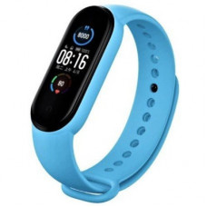 Ремінець до фітнес браслета BeCover Silicone для Xiaomi Mi Smart Band 5/6/7 Light Blue (707653)