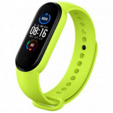 Ремінець до фітнес браслета BeCover Silicone для Xiaomi Mi Smart Band 5/6/7 Lime (705433)