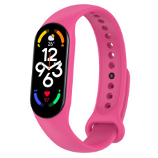 Ремінець до фітнес браслета BeCover Silicone для Xiaomi Mi Smart Band 7 Hot Pink (707490)