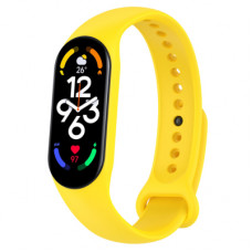 Ремінець до фітнес браслета BeCover Silicone для Xiaomi Mi Smart Band 7 Yellow (707487)