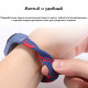 Ремінець до фітнес браслета BeCover Elastic Nylon Style для Xiaomi Mi Smart Band 5/6 (Size M) Deep Blue (706149)