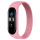 Ремінець до фітнес браслета BeCover Elastic Nylon Style для Xiaomi Mi Smart Band 5/6 (Size M) Pink (706152)
