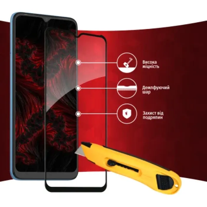 Скло захисне Intaleo Full Glue Tecno Pop 5 LTE (1283126535376)