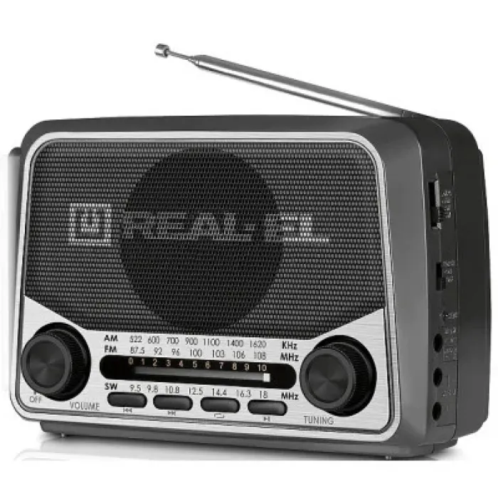 Портативний радіоприймач REAL-EL X-525 Grey (EL121800004)