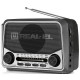 Портативний радіоприймач REAL-EL X-525 Grey (EL121800004)