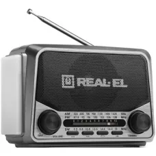 Портативний радіоприймач REAL-EL X-525 Grey (EL121800004)