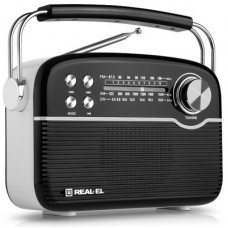 Портативний радіоприймач REAL-EL X-545 Black (EL121800005)