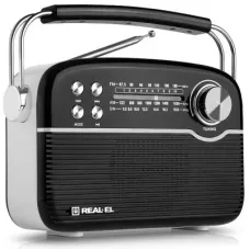 Портативний радіоприймач REAL-EL X-545 Black (EL121800005)