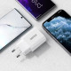 Зарядний пристрій Choetech USB-С 20W PD/QC (Q5004-EU-WH)