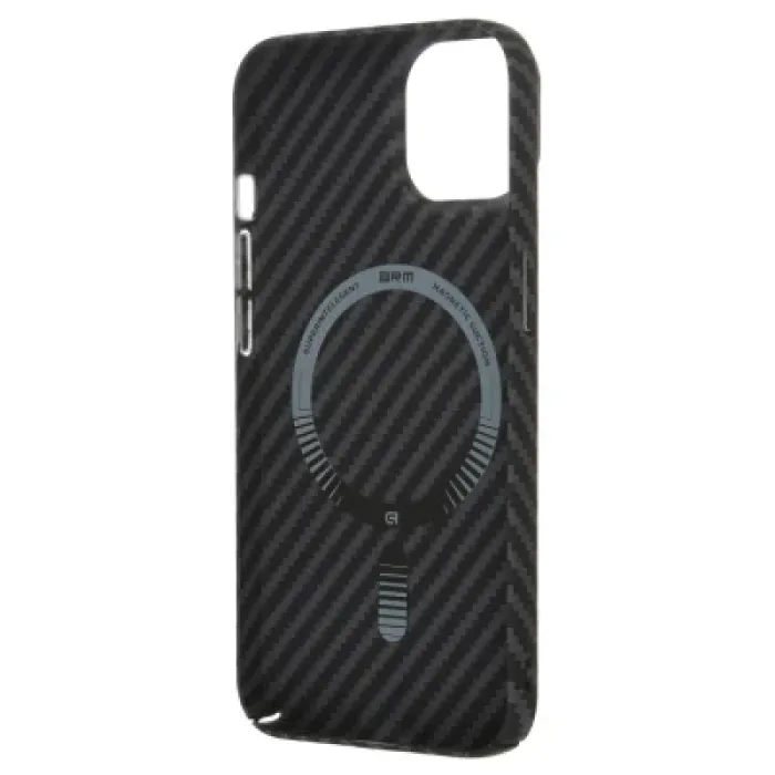 Чохол до мобільного телефона Armorstandart LikeCarbon MagCase Apple iPhone 14 Black (ARM66363)