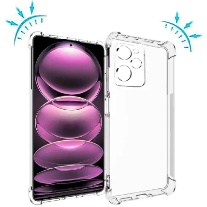 Чохол до мобільного телефона BeCover Anti-Shock Poco X5 Pro 5G Clear (708896)