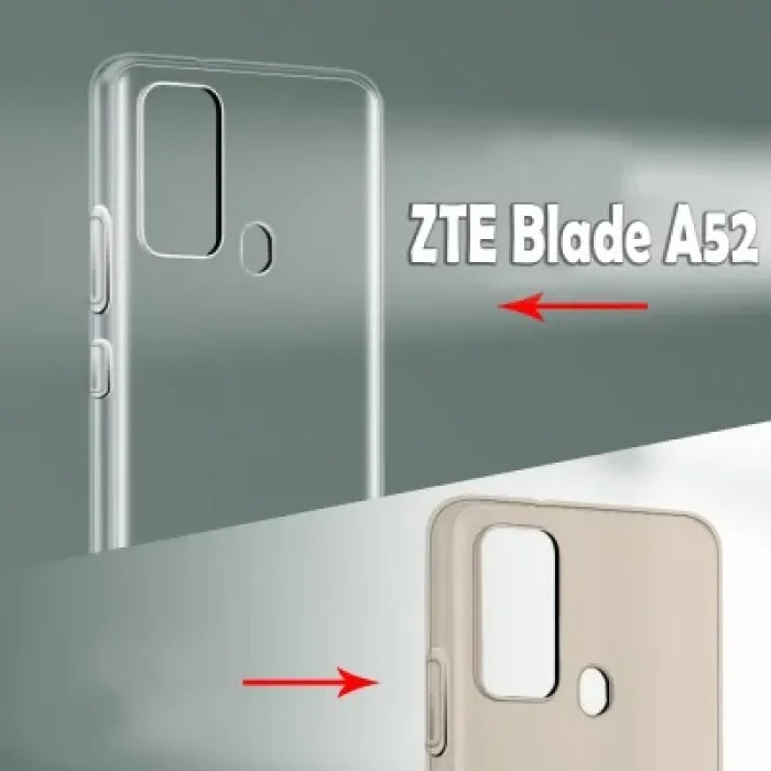 Чохол до мобільного телефона BeCover ZTE Blade A52 Transparancy (708942)