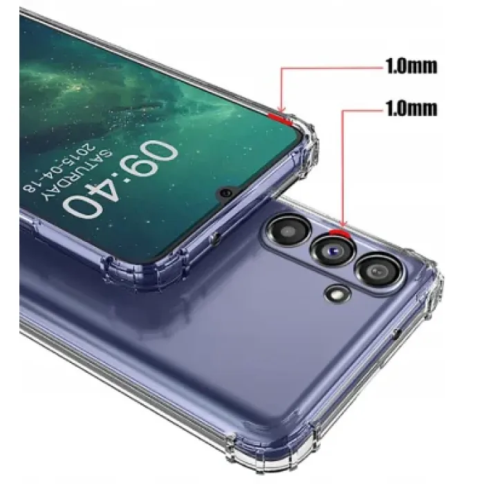 Чохол до мобільного телефона BeCover Anti-Shock Samsung Galaxy A34 5G SM-A346 Clear (708954)