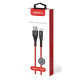 Дата кабель USB 2.0 AM to USB-C 1.2m Red Intaleo (1283126559464)