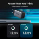 Зарядний пристрій Ugreen 2xUSB-C + 1xUSB 65W GaN gray (10335)