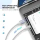 Дата кабель USB 2.0 AM to USB-C 2.0m 3.0A 18W US288 White Ugreen (60133)