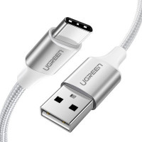 Дата кабель USB 2.0 AM to USB-C 2.0m 3.0A 18W US288 White Ugreen (60133)