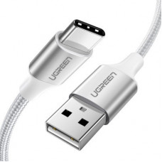 Дата кабель USB 2.0 AM to USB-C 2.0m 3.0A 18W US288 White Ugreen (60133)