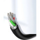 Дата кабель USB 2.0 AM to USB-C 3.0m 3.0A 18W US287 Black Ugreen (60826)