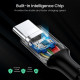 Дата кабель USB-C to USB-C 1.5m 100W US316 Space Gray Ugreen (70428)