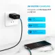 Дата кабель USB-C to USB-C 2.0m 60W US255 Black Gray Ugreen (50125)