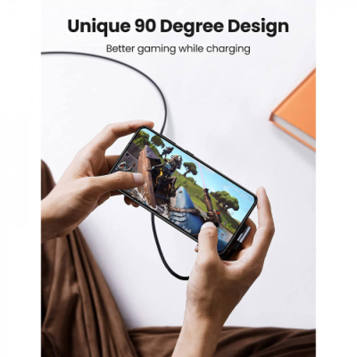 Дата кабель USB-C to USB-C 2.0m 100W US334 Black Ugreen (70645)