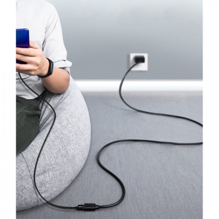 Дата кабель USB 3.0 AM/AF 3.0m US129 Black Ugreen (30127)
