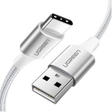 Дата кабель USB 2.0 AM to USB-C 3.0m 3.0A 18W US288 White Ugreen (60409)