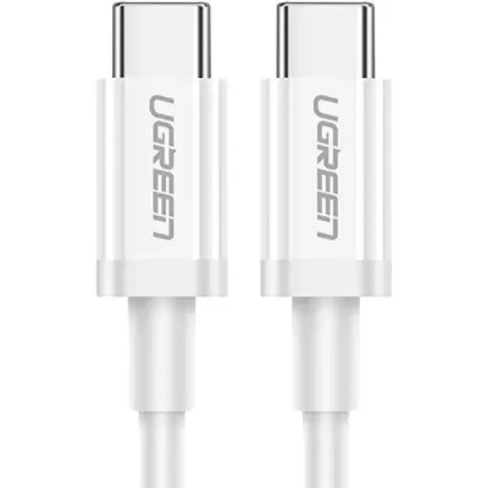 Дата кабель USB-C to USB-C 2.0m 18W US264 White Ugreen (60520)