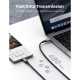 Дата кабель USB-C to USB-C 3.0m 5A 100W US316 Black Ugreen (90120)