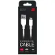 Дата кабель USB 2.0 AM to Micro 5P 1.0m Glow white 2E (2E-CCAM-WH_)