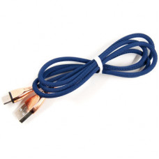 Дата кабель USB 2.0 AM to USB-C 1.0m blue Dengos (NTK-TC-SET-DBLUE)