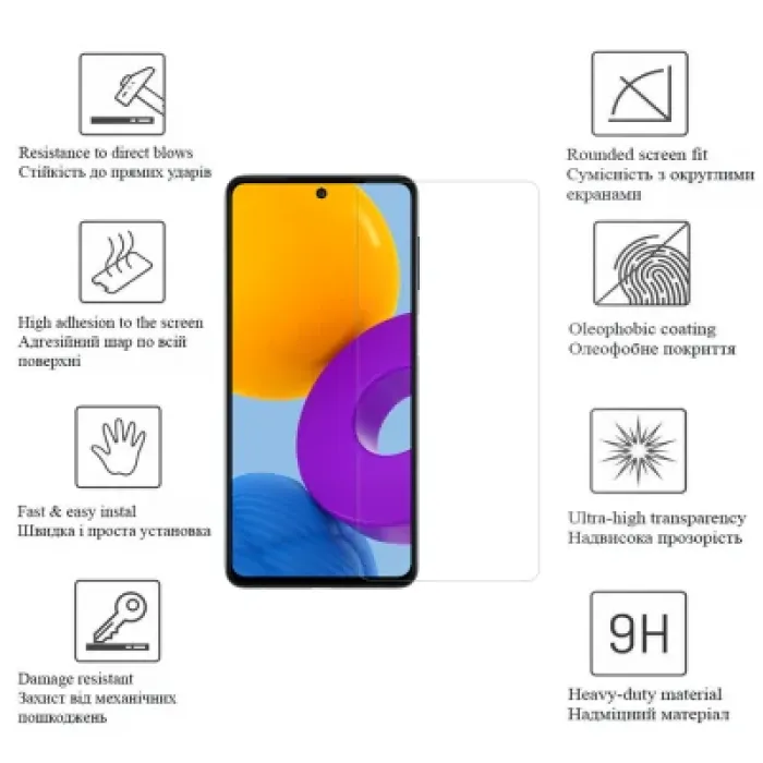 Скло захисне Drobak Motorola G23 (717150)