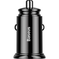 Зарядний пристрій Baseus Circular Plastic А+А 30W 2 USB Black (CCALL-YD01)