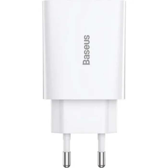 Зарядний пристрій Baseus Speed Mini Quick Charger White (CCFS-SN02)