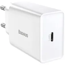Зарядний пристрій Baseus Speed Mini Quick Charger White (CCFS-SN02)