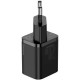 Зарядний пристрій Baseus Super Si 1C 20W With Cable Type-C/iP Black (TZCCSUP-B01)