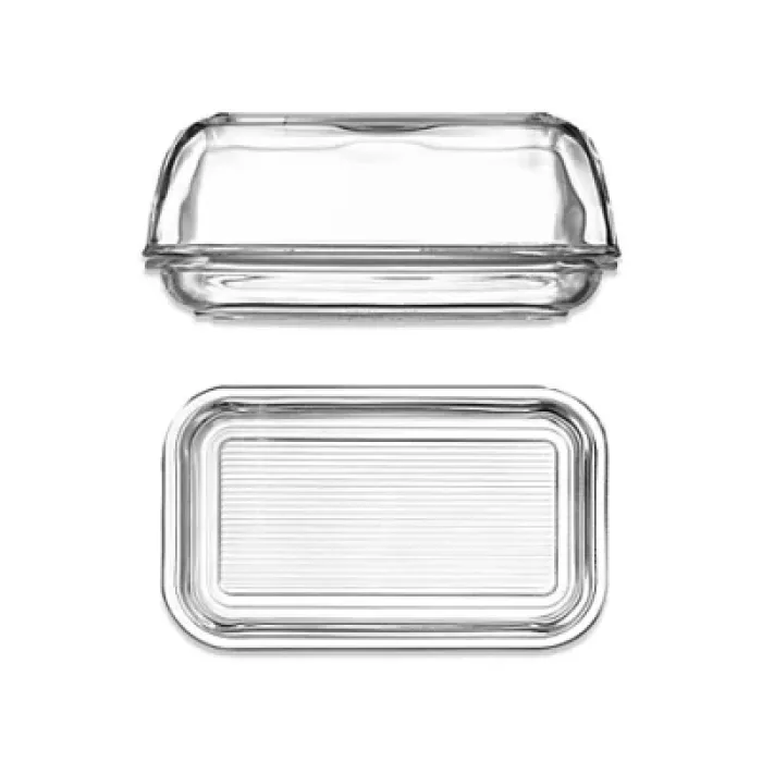 Маслянка кухонна Luminarc Butter Clear 17 см (N3913)