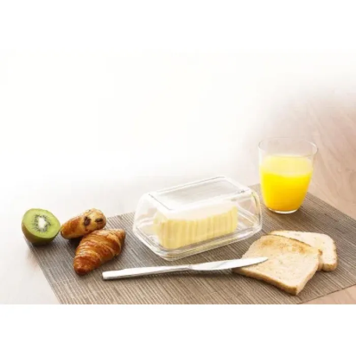 Маслянка кухонна Luminarc Butter Clear 17 см (N3913)