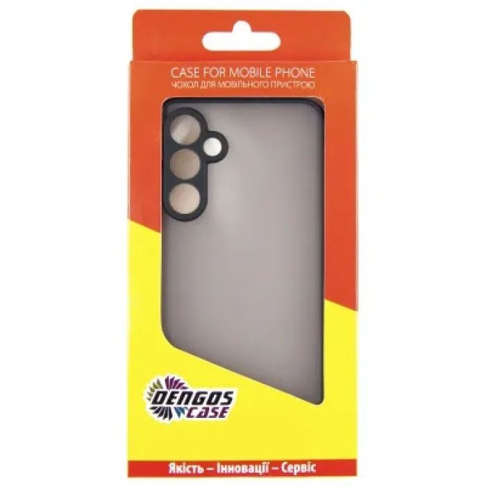 Чохол до мобільного телефона Dengos Matte Samsung Galaxy A54 5G (black) (DG-TPU-MATT-120)