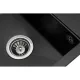 Мийка кухонна GRANADO MERIDA black shine (gr0301)