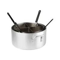 Каструля Winco APS-20 з 4-х сегментною вставкою 19 л (10114)