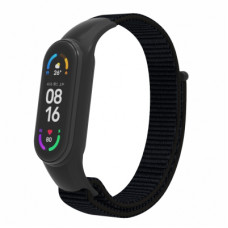 Ремінець до фітнес браслета Armorstandart нейлоновий для Xiaomi Mi Band 7/6/5/4 Black (ARM67839)