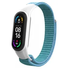 Ремінець до фітнес браслета Armorstandart нейлоновий для Xiaomi Mi Band 7/6/5/4 Light Blue (ARM69066)