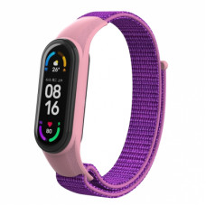 Ремінець до фітнес браслета Armorstandart нейлоновий для Xiaomi Mi Band 7/6/5/4 Purple (ARM67854)