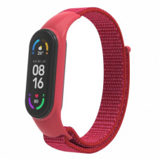 Ремінець до фітнес браслета Armorstandart нейлоновий для Xiaomi Mi Band 7/6/5/4 Red (ARM67842)